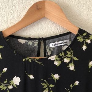 Reformation maxi dress